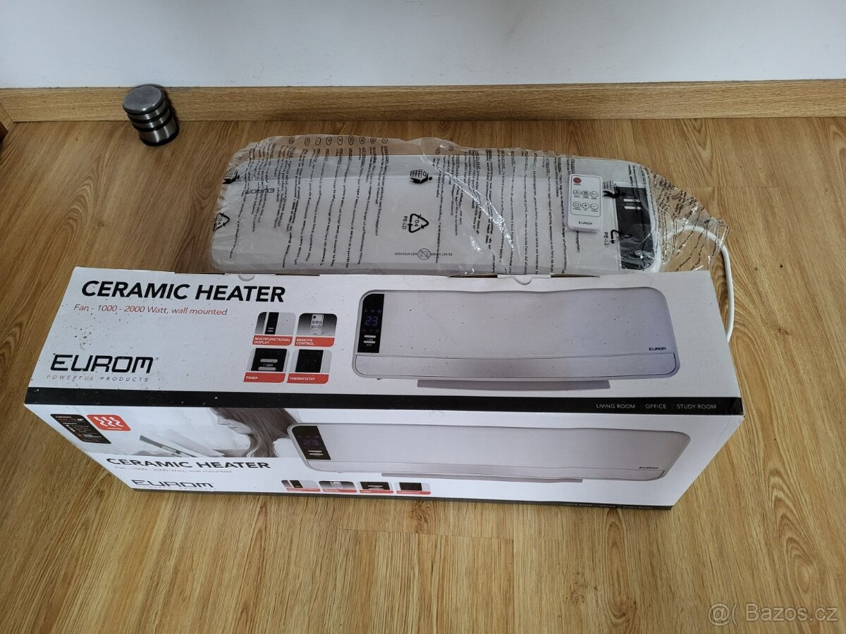 Koupelnové topidlo Eurom keramické - 3