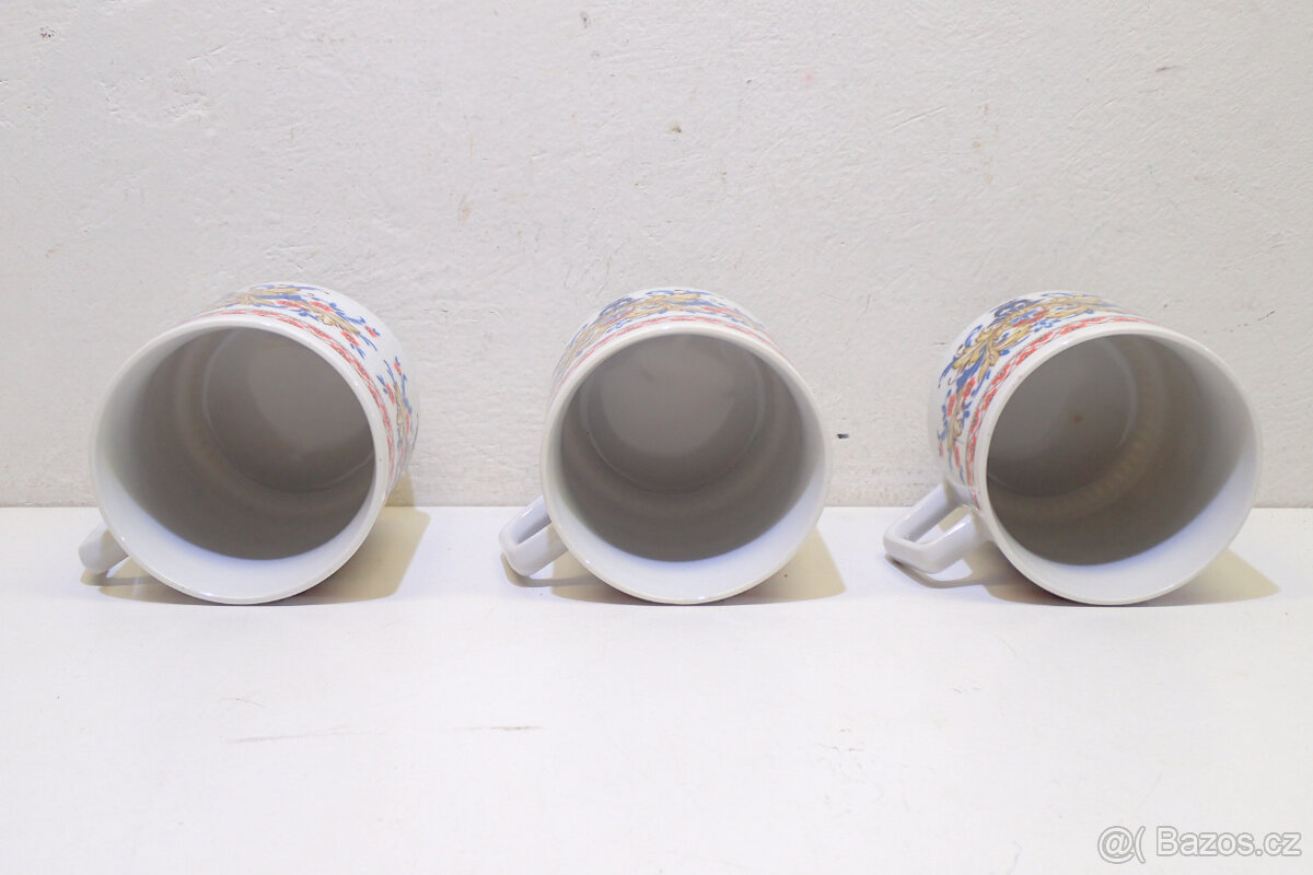 3x RETRO Hrnek Dubí 1966 - 3