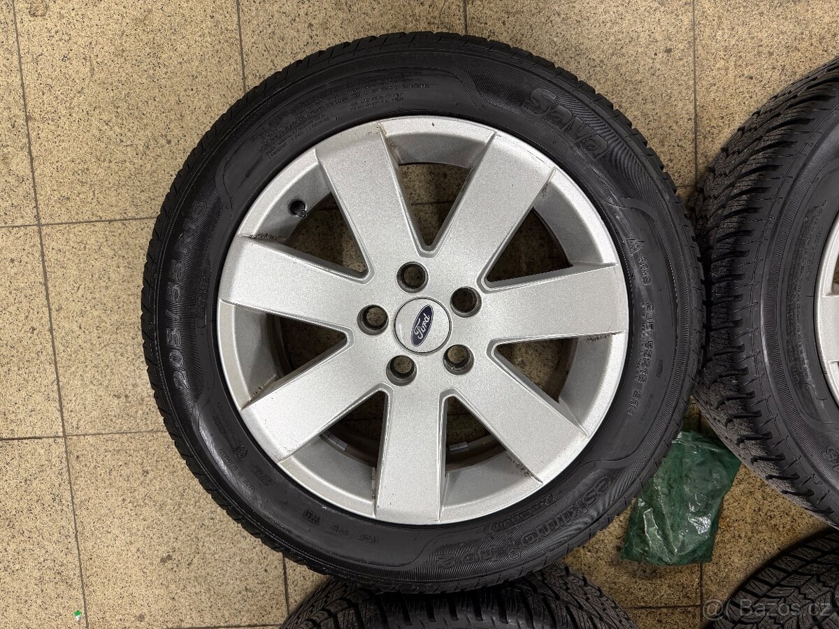 205/55R16 ALU zimní sada Ford 5x108 - 3