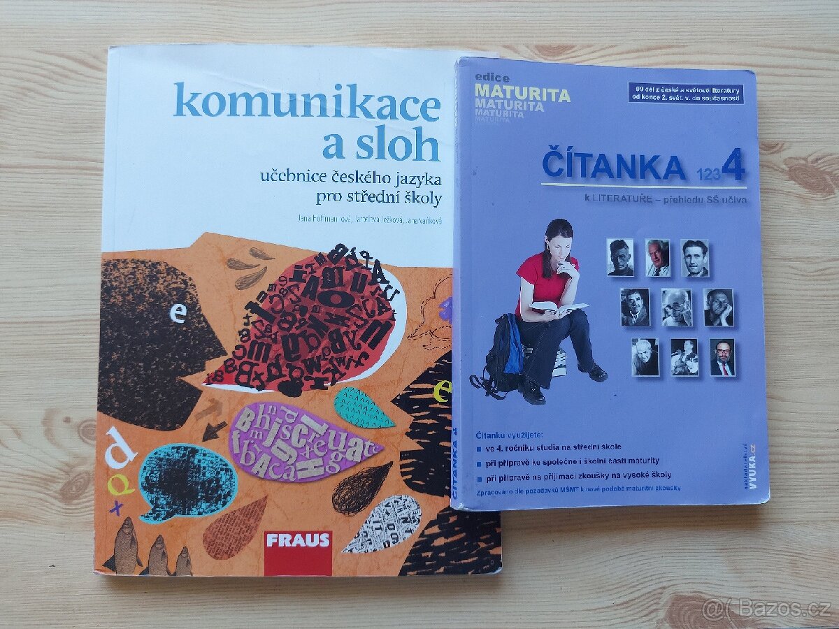 Učebnice čeština, fyzika, matematika - 3