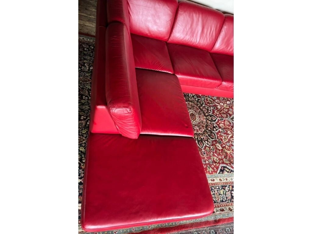 Kožená sedací souprava ve tvaru U, 3145 - 3