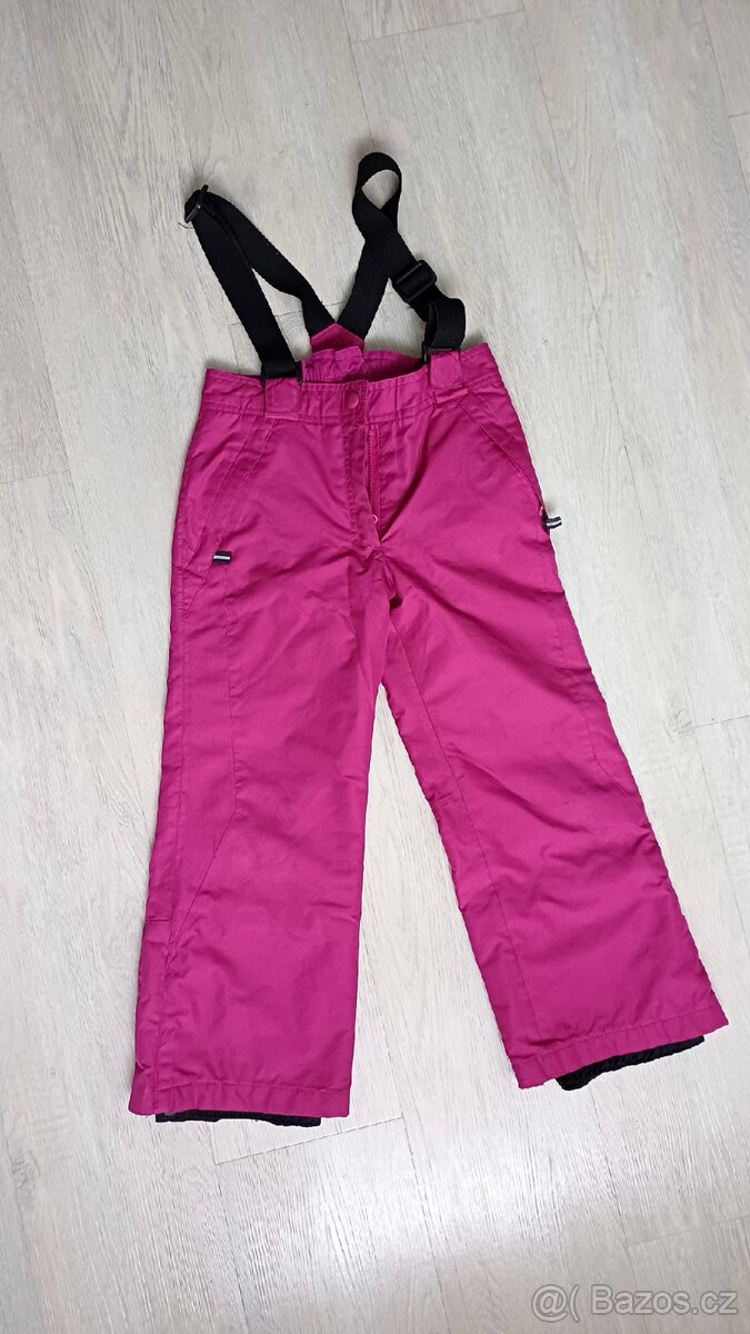 Zimní lyžařské kalhoty/ oteplovačky vel. 110/ 116 - 3