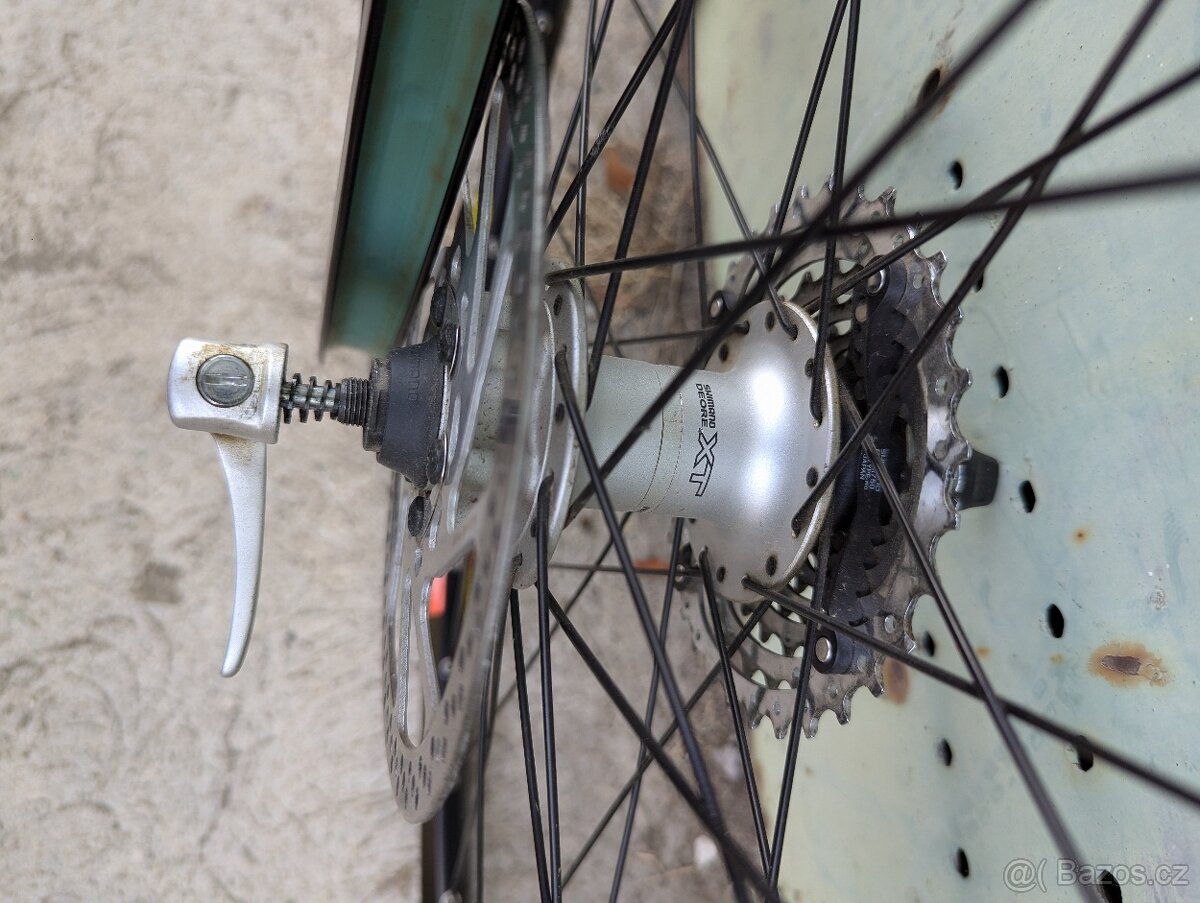 zapletená kola Shimano XT HB-M765 Mavic X 317 disc - 3