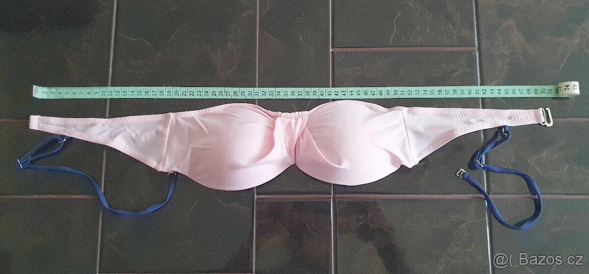 Prodám Dámské dvoudíl. kraťáskové plavky pink blue tankini,M - 3
