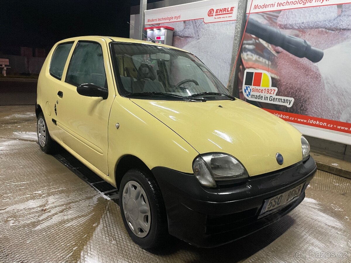Fiat Seicento 1.1i. Najeto 89 tis km.2.majitel. Koupeno v ČR - 3
