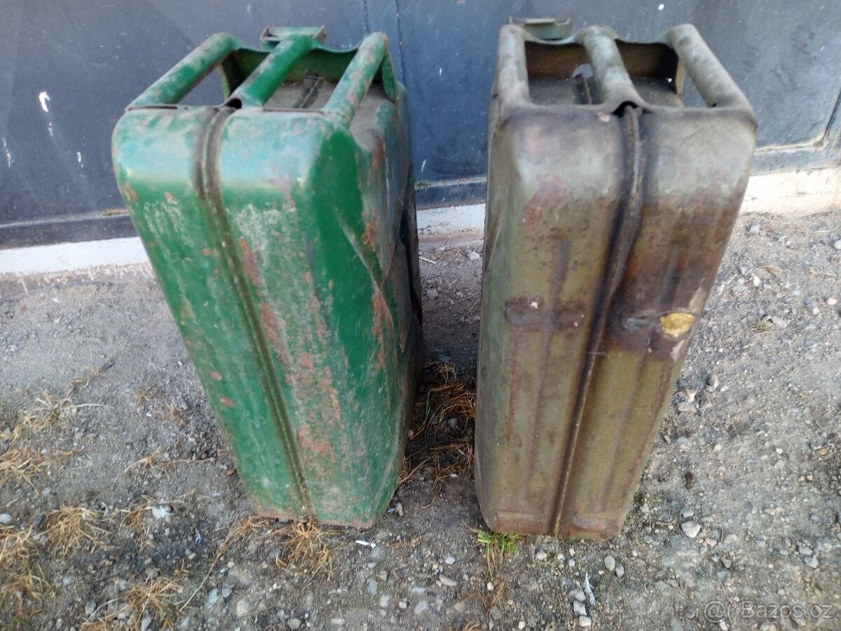 Plechový kanistr 20L - 3