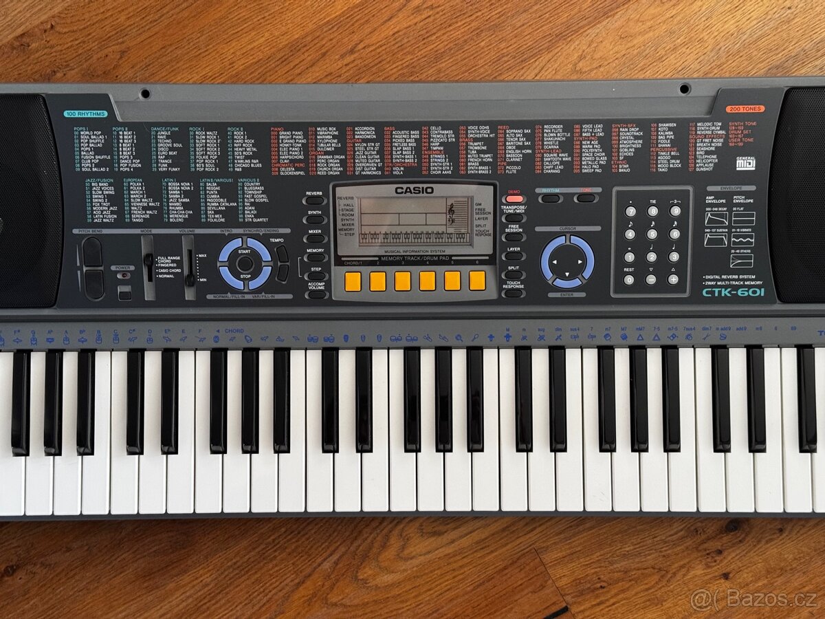 Casio CTK - 601 - 3