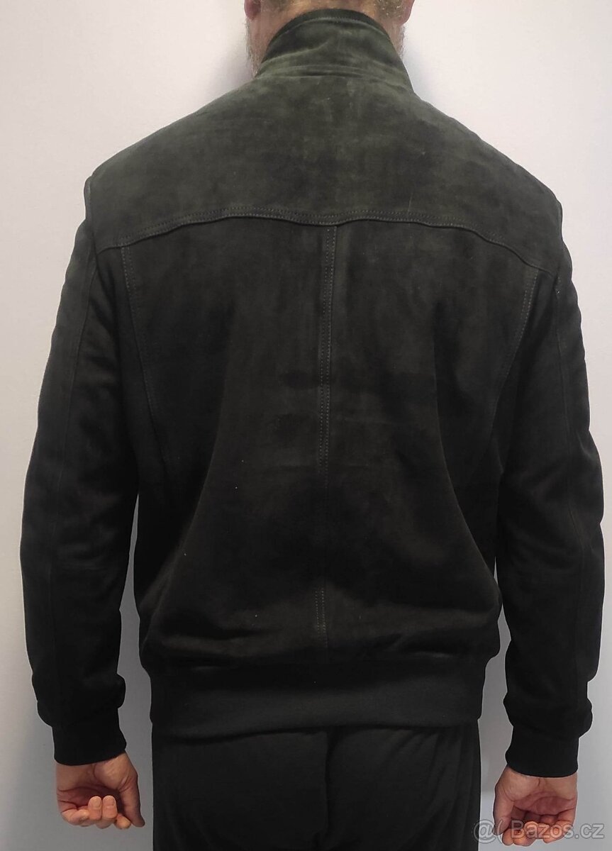 Kožená pánská bunda vel.54 - 3