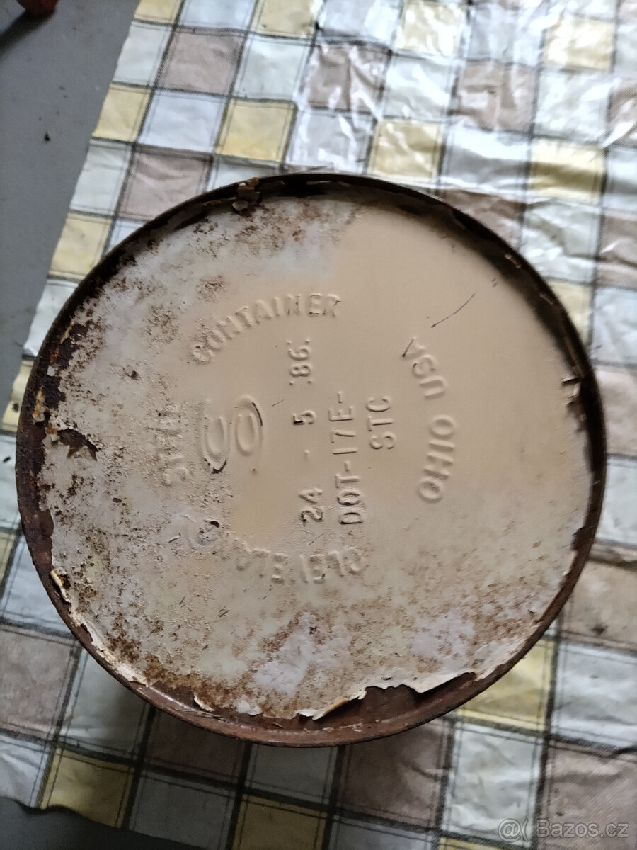 starý kanystr,soudek - 3
