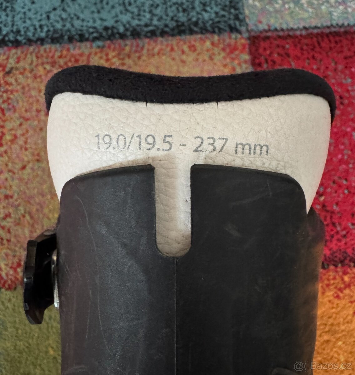 Lyžařské boty přaskáče 19-19,5 237mm - 3