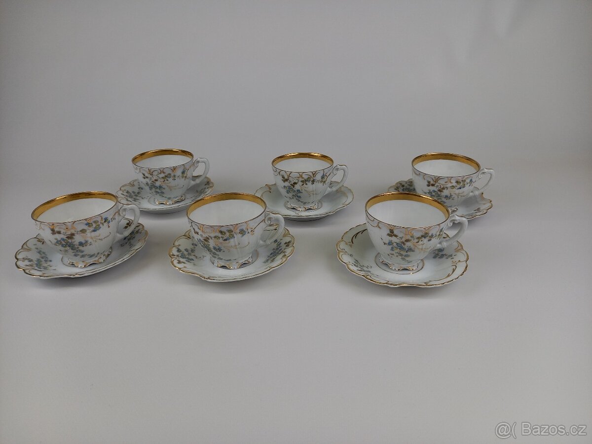 Porcelánový jídelní servis Ostrov nad Ohří a Pirken-Hammer - 3