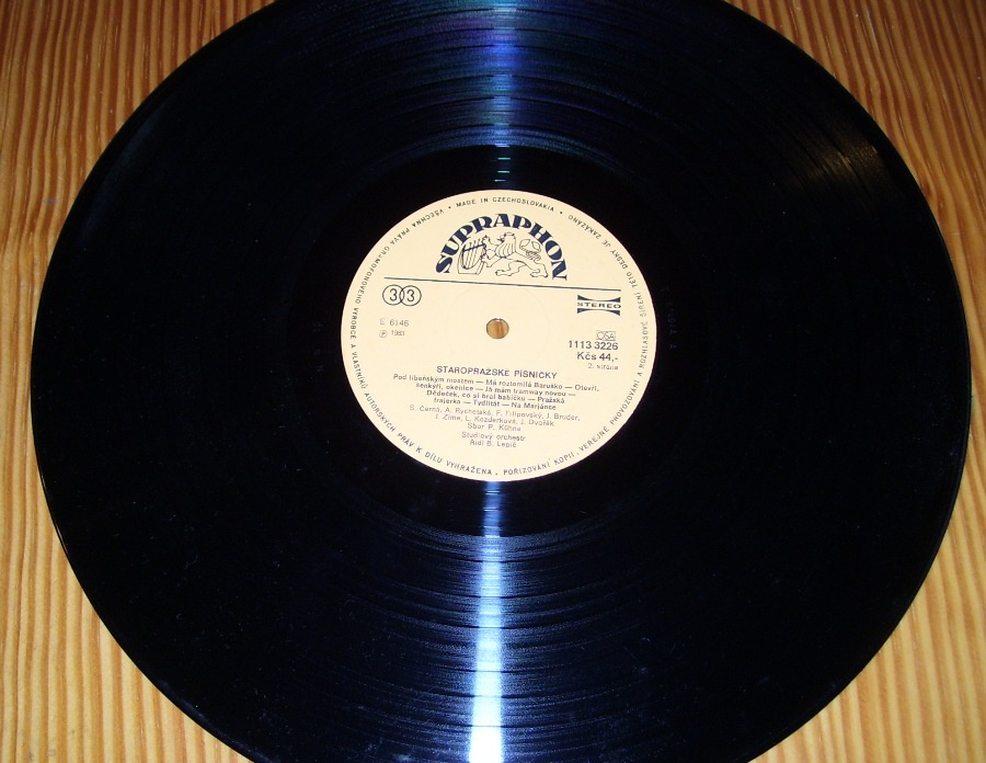 LP deska Staropražské písničky r.1983/111/ - 3