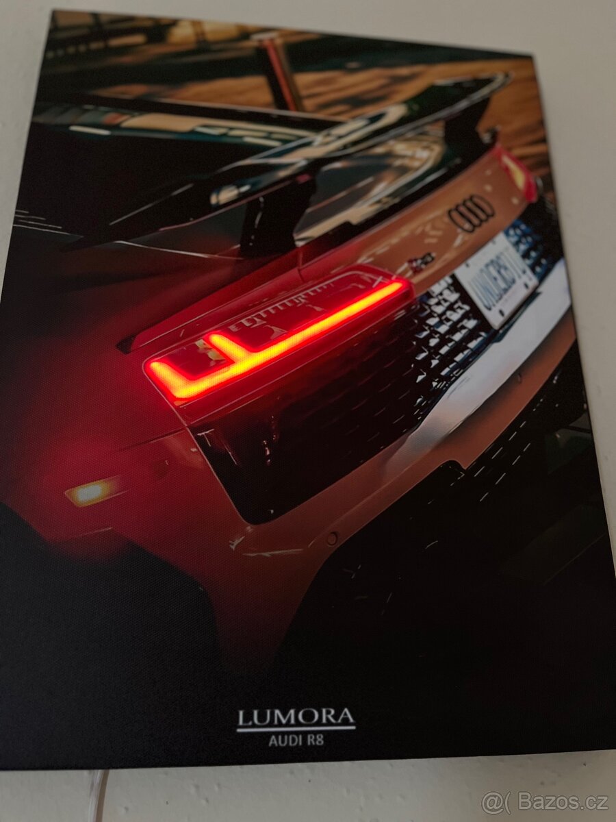 Svítící obraz, dárek na Vánoce - 3