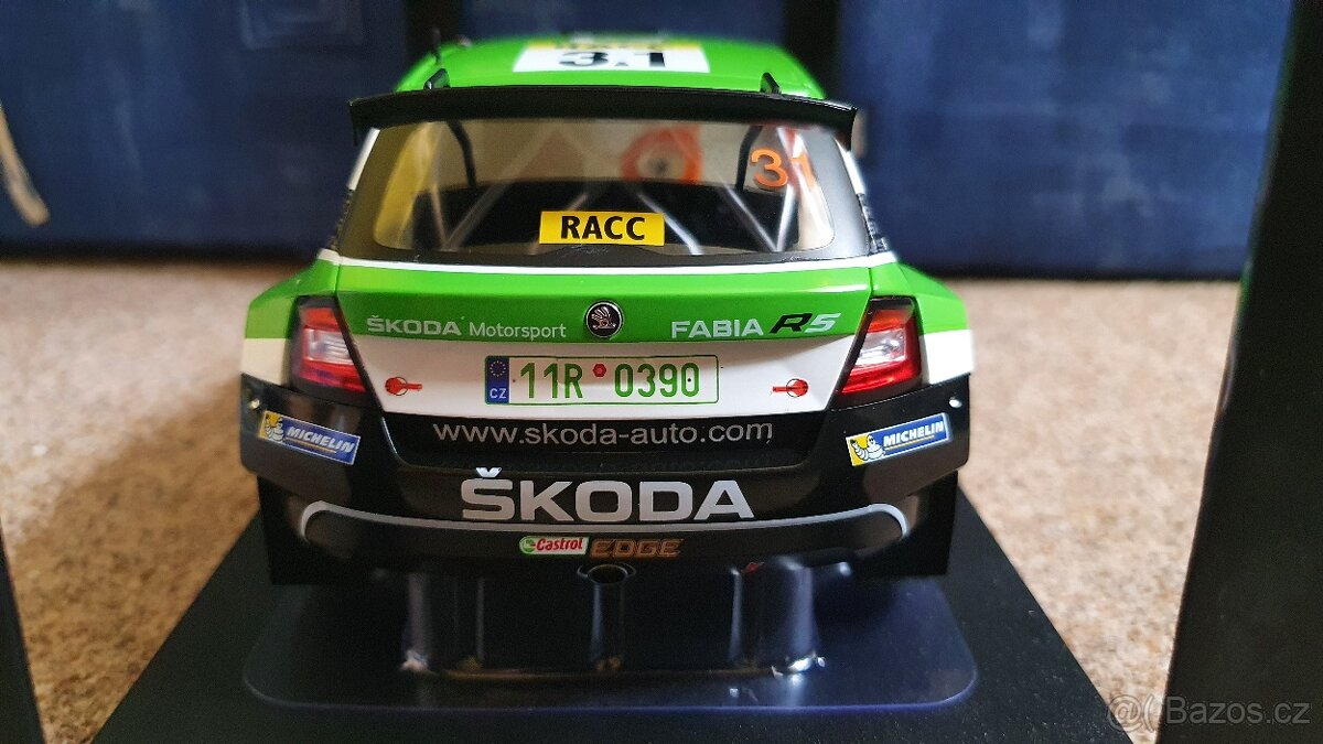 Škoda Fabia R5 1:18 J. Kopecký tovarni rally team - 3
