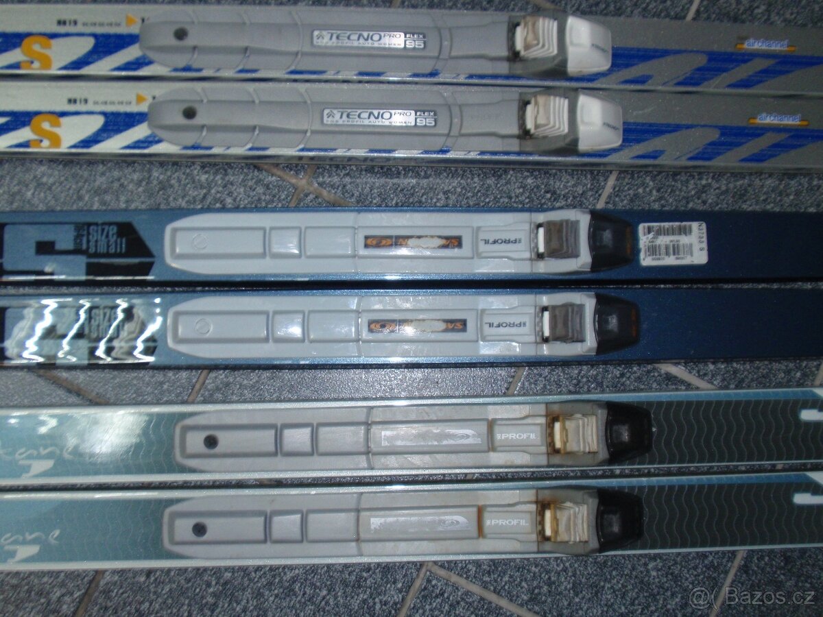 SUPER 163 CM TURISTICKÉ BĚŽKY SALOMON DO 64 KILO SNS - 3