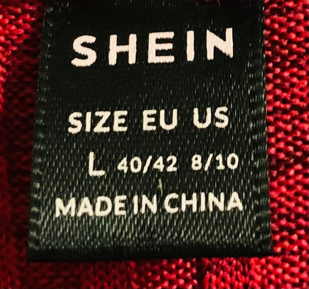 Kroplý svetr s perly zn.. Shein vel L - 3