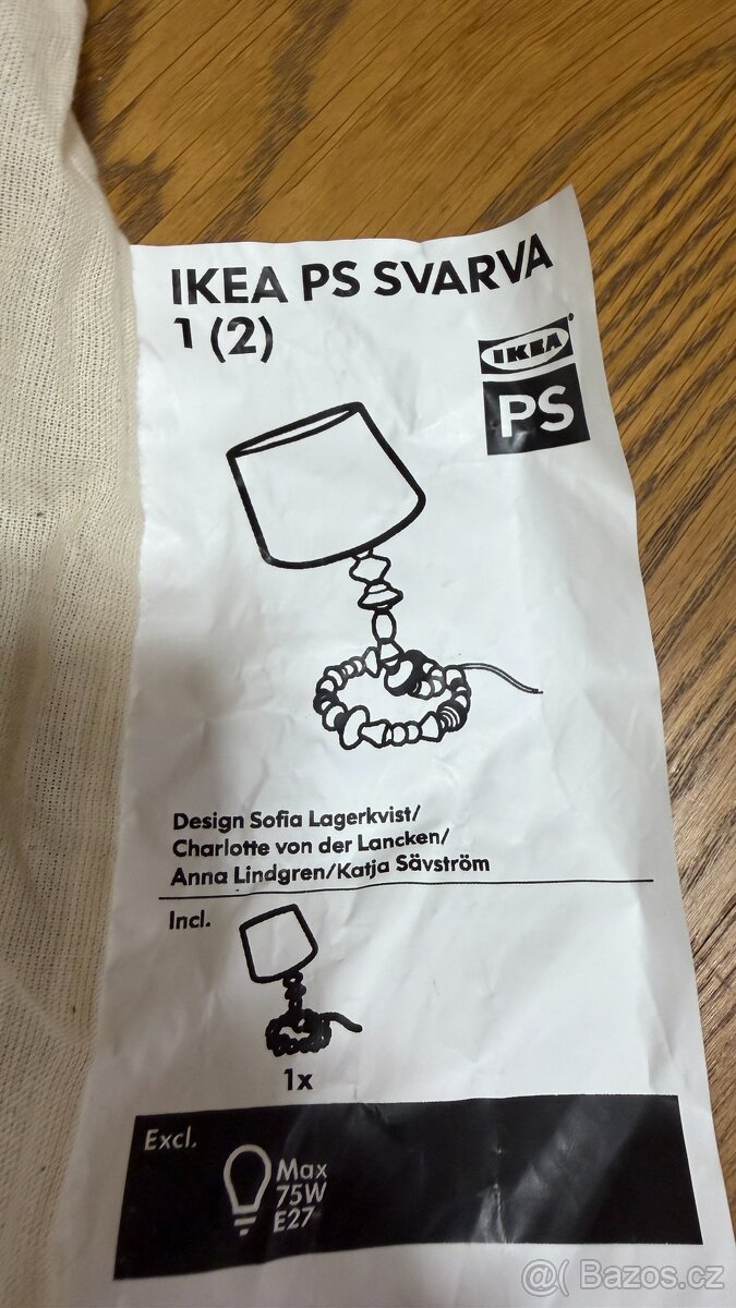 stolní lampa IKEA PS SVARVA - 3