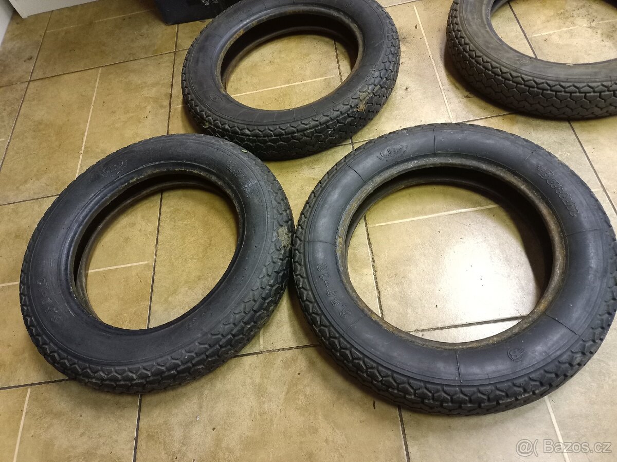 Pneu 3,25 a 3,50/12" - 3