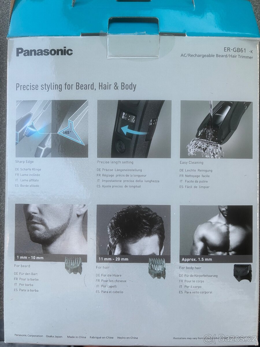 Zastřihávač vlasů a vousů Panasonic - 3
