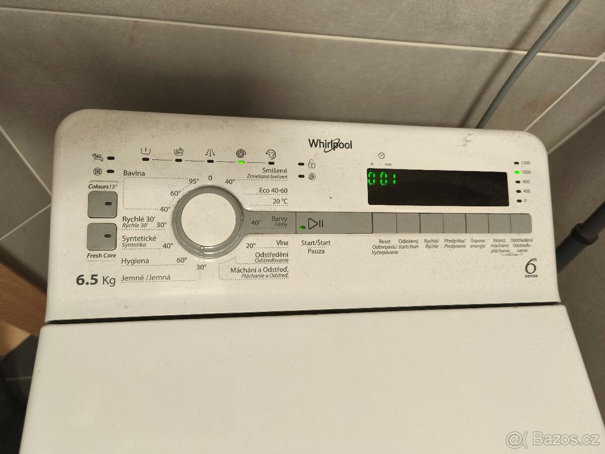 Pračka Whirlpool TDLR 65230SS CS/N - 3