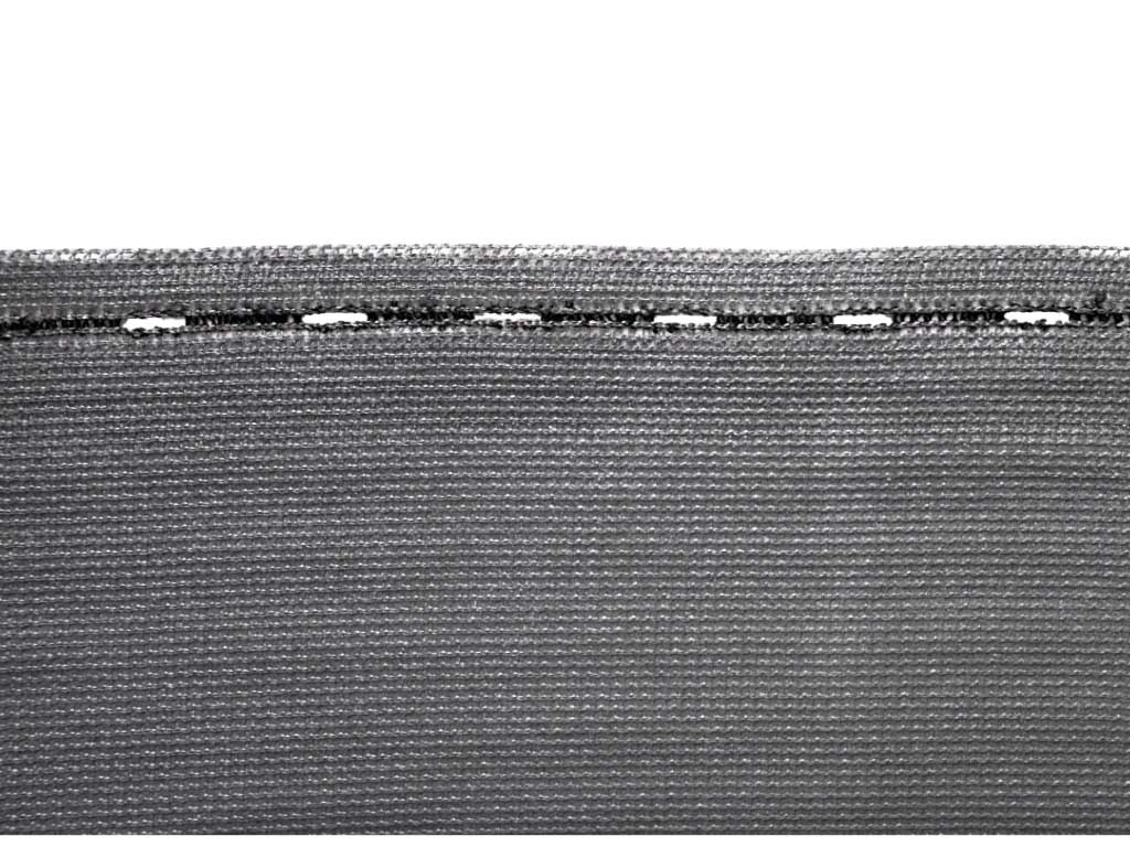 Stínící síť - tkanina na plot šedá Kataro - 3