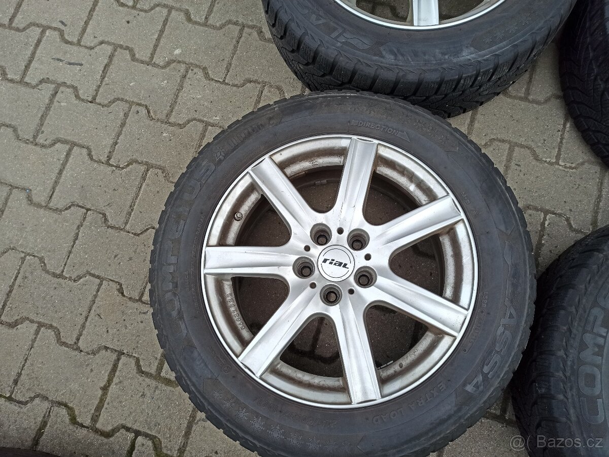 Alu kola 5 x 112, zimní 215/60/17 - 3