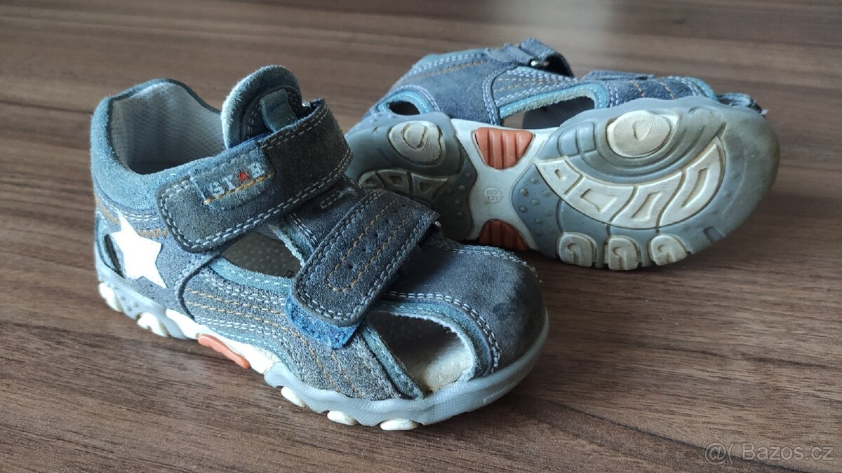 Sandálky vel. 25, kožené - 3