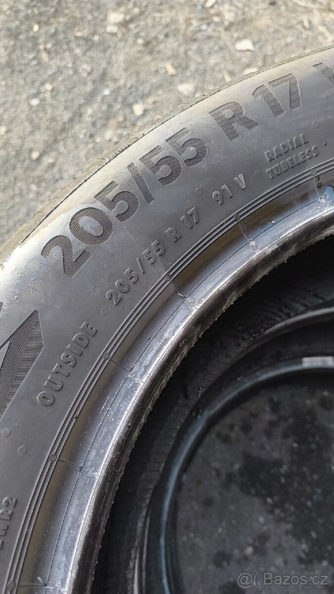 Letní pneumatiky 205/55 R17 91V - 3