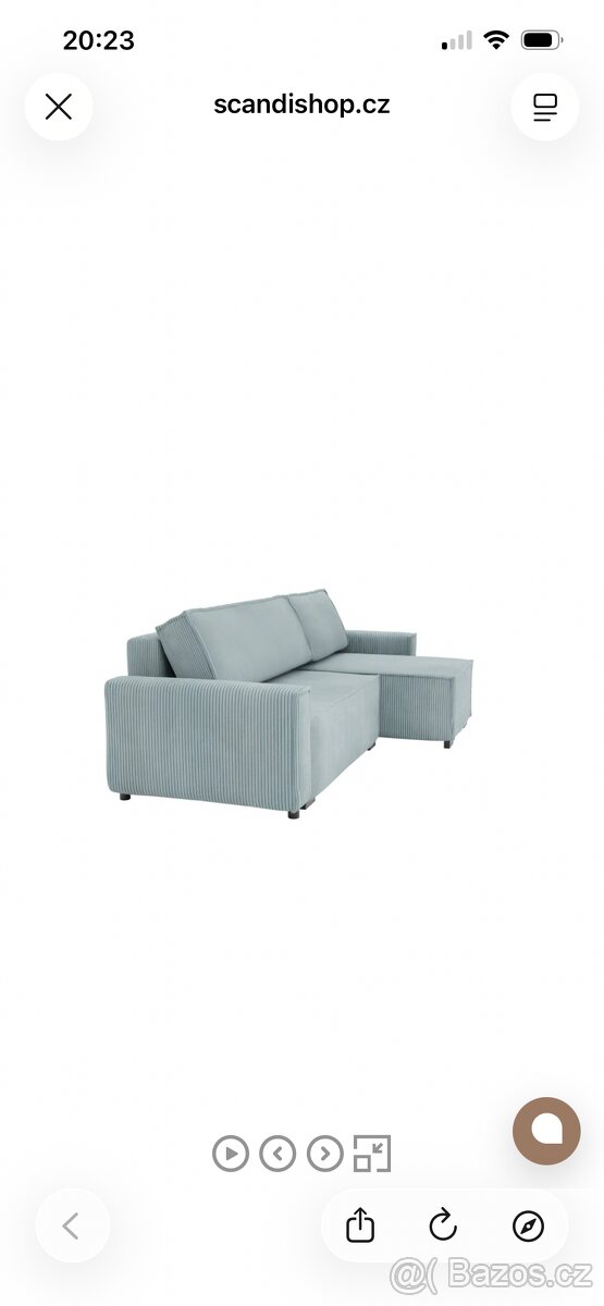 Gauč skandinávského stylu - 3