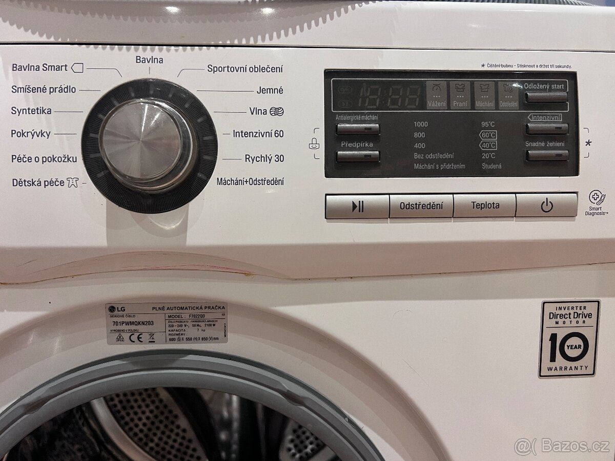 Pračka LG Direct Drive 7 kg - 3
