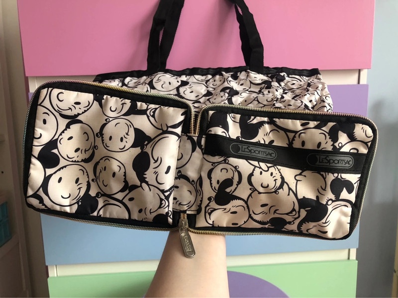 Designová skládací taška na nákup Olive Oyl Pepek námořník - 3