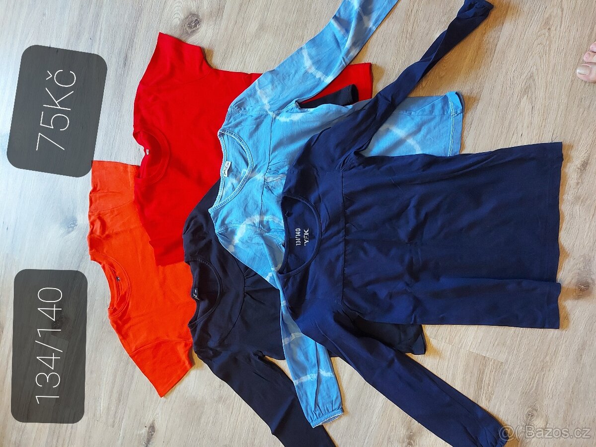 Trička na holku vel.134/140,146/152,158/164 - 3