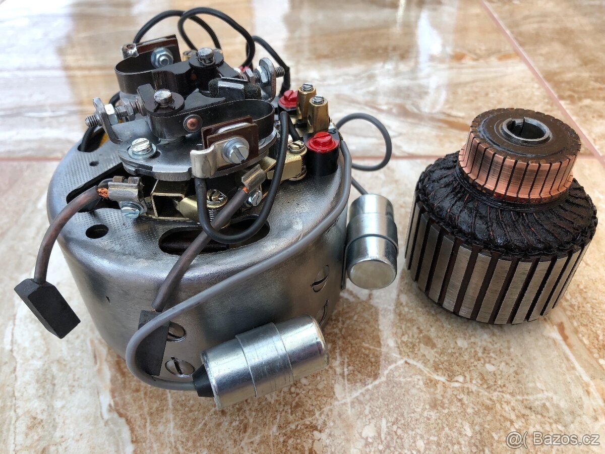 Jawa pérák 350/18 - zapalování po GO - 3