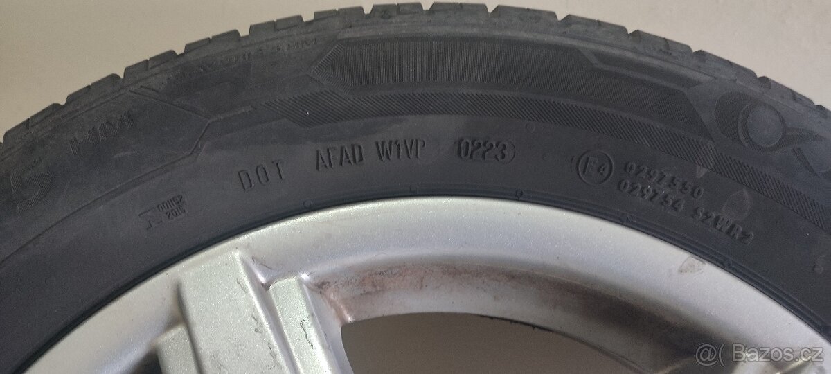 ALU kola Hyundai včetně letních pneu 185/65 R15 - 3