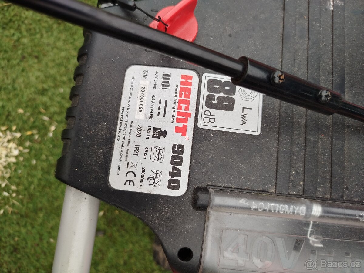 Akumulátorová sněhová fréza - 3