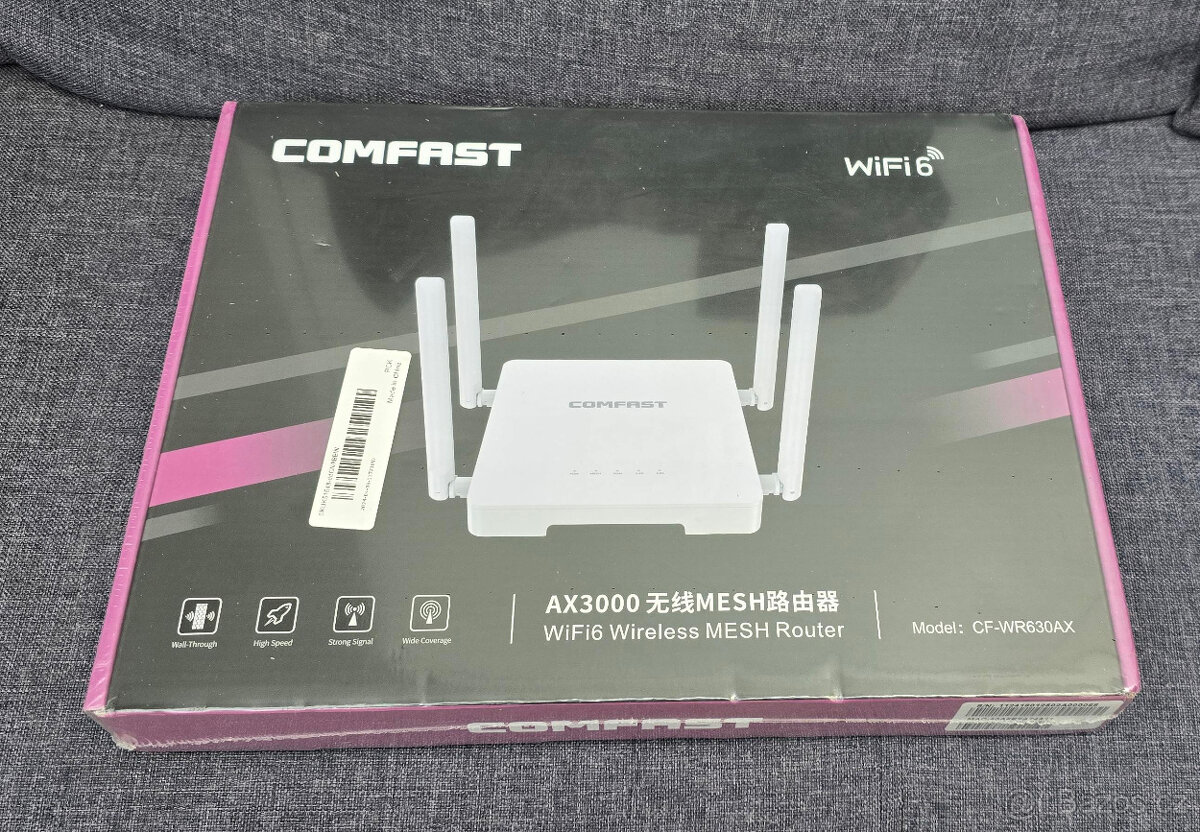 WIFI 6 router mesh Comfast CF-WR630AX AX3000 - NOVÝ - 3