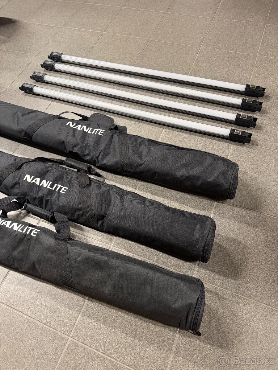 Nanlite PavoTube 30C – sada 4 ks + doplňky - 3