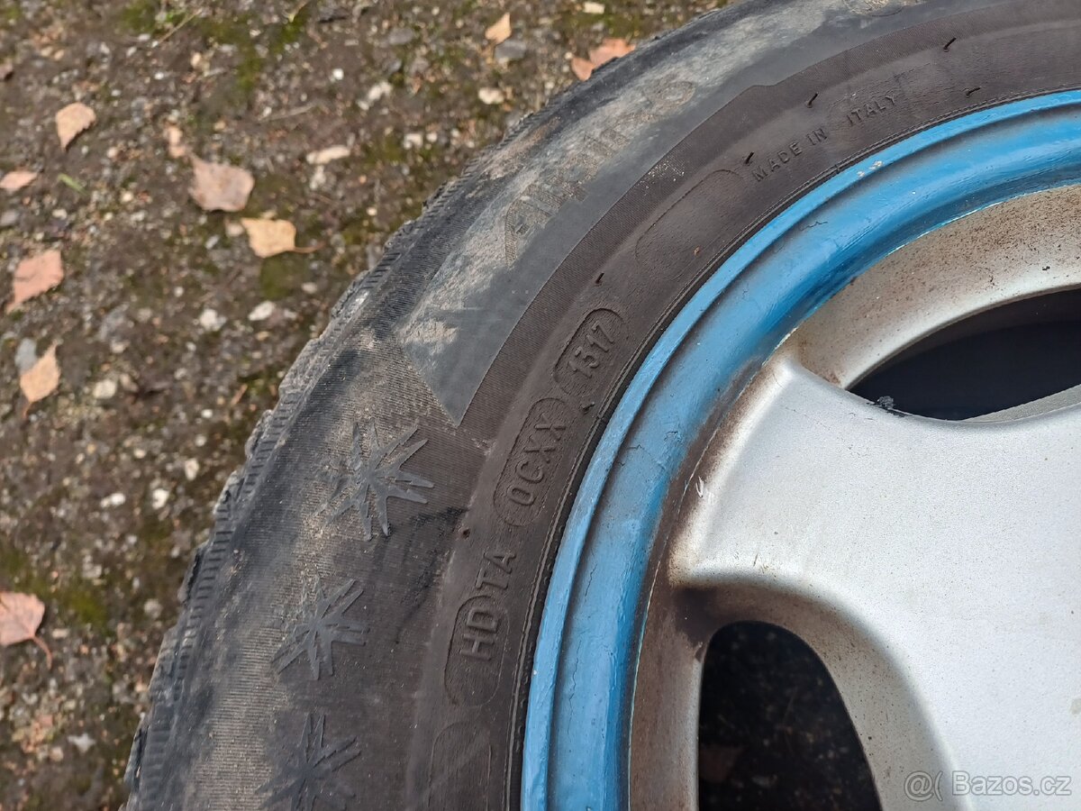 Alu kola na Mercedes '15 C-class 195/65 R15 pneu ko - 3