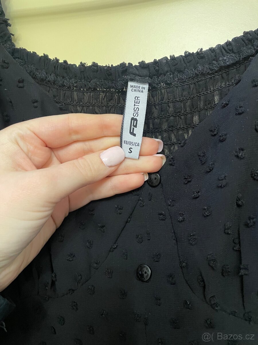 Černá halenka Fb sister - 3