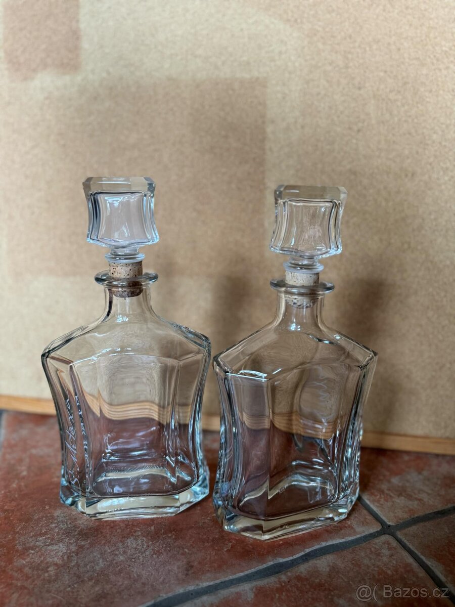 Skleněná láhev - flakon od Metaxy - 3