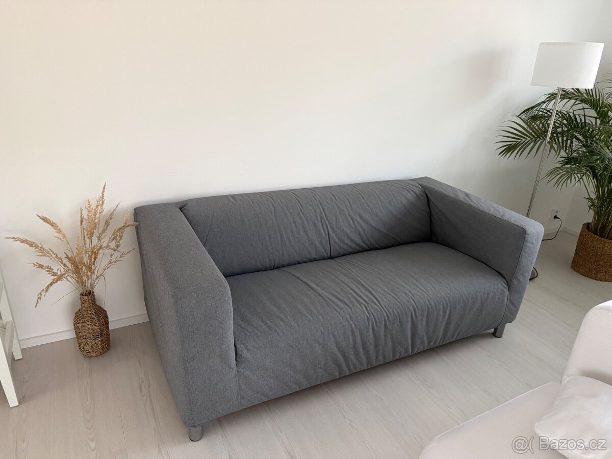 Pohovka šedá Klippan - 3