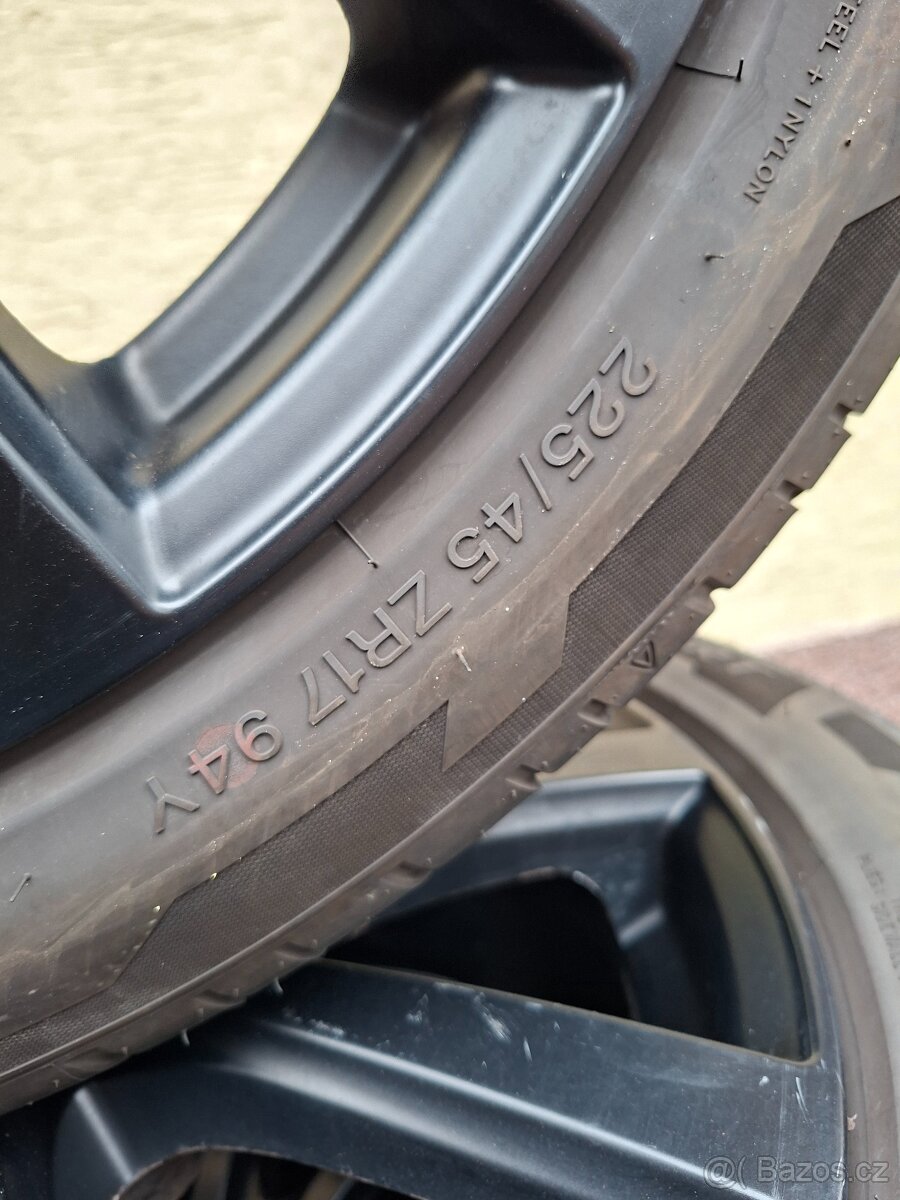 ALU kola PLATIN s pneu RADAR 17" - 3