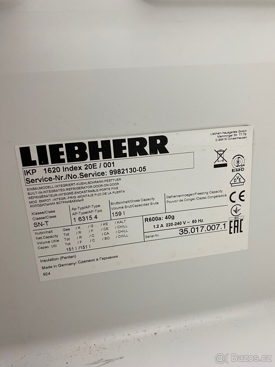 Vystavna lednice Libherr 159l - 3