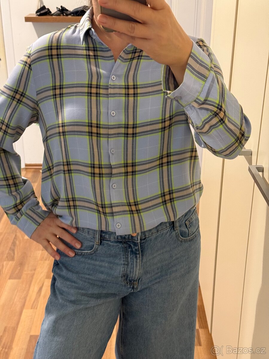 Viskózová halenka / košile, vel. L/XL - 3