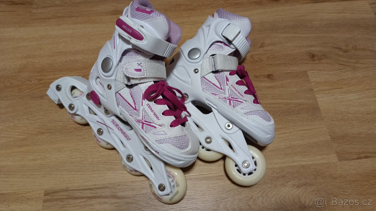 Dívčí kolečkové rostoucí brusle - 3