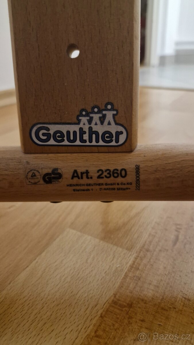 Dětská rostoucí židlička zn. GEUTHER - 3