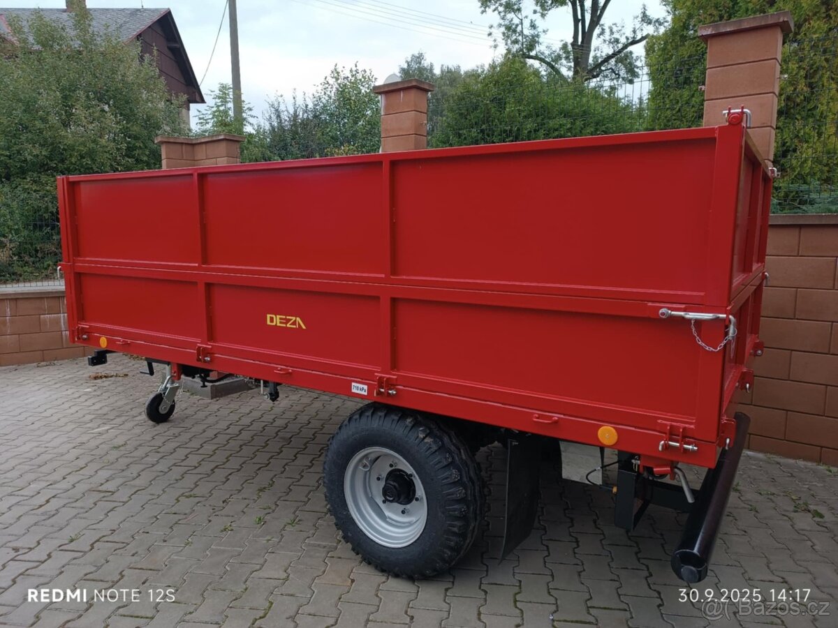 Návěs DEZA 5000 s nástavkami - 3