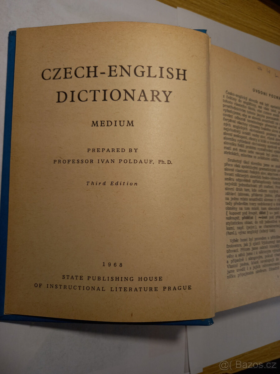 Ivan Poldauf: Česko anglický slovník - 3