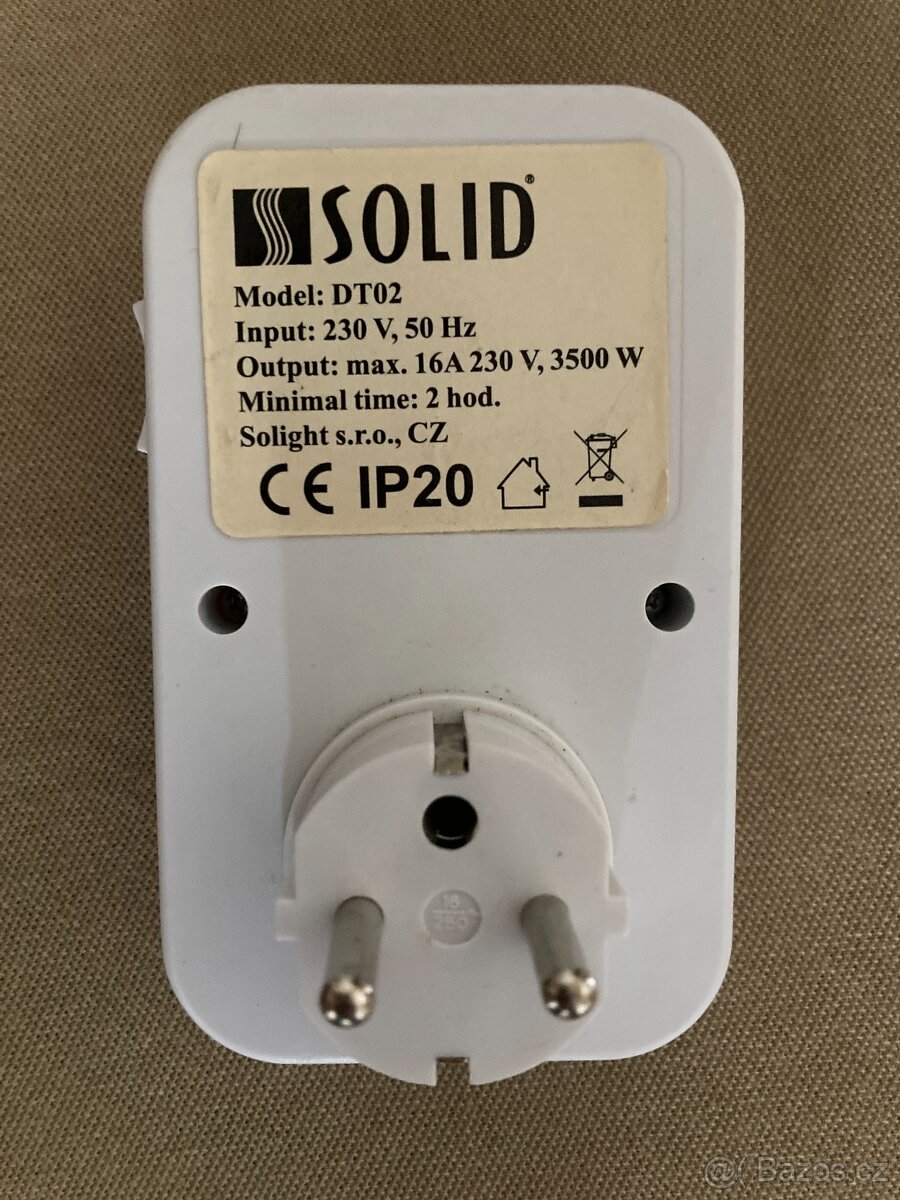 týdenní spínací zásuvka - 3