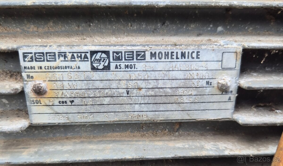Elektromotor 1,1 kW - 3